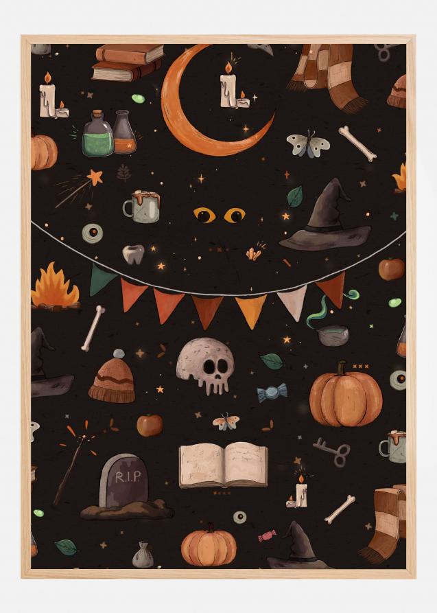 Halloween Theme Plakat