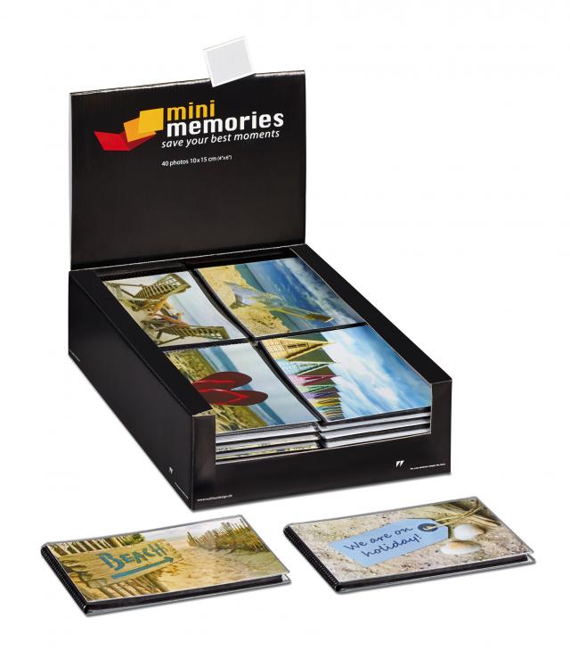 Mini Memories Holiday 6 varianter - 40 Bilder i 10x15 cm - 36-pk