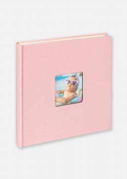 Fun Babyalbum Rosa - 26x25 cm (40 Hvite sider/20 ark)