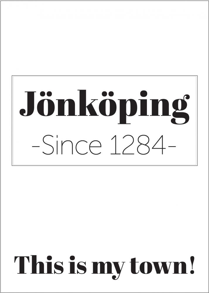 Jnkping Since 1284 - Poster