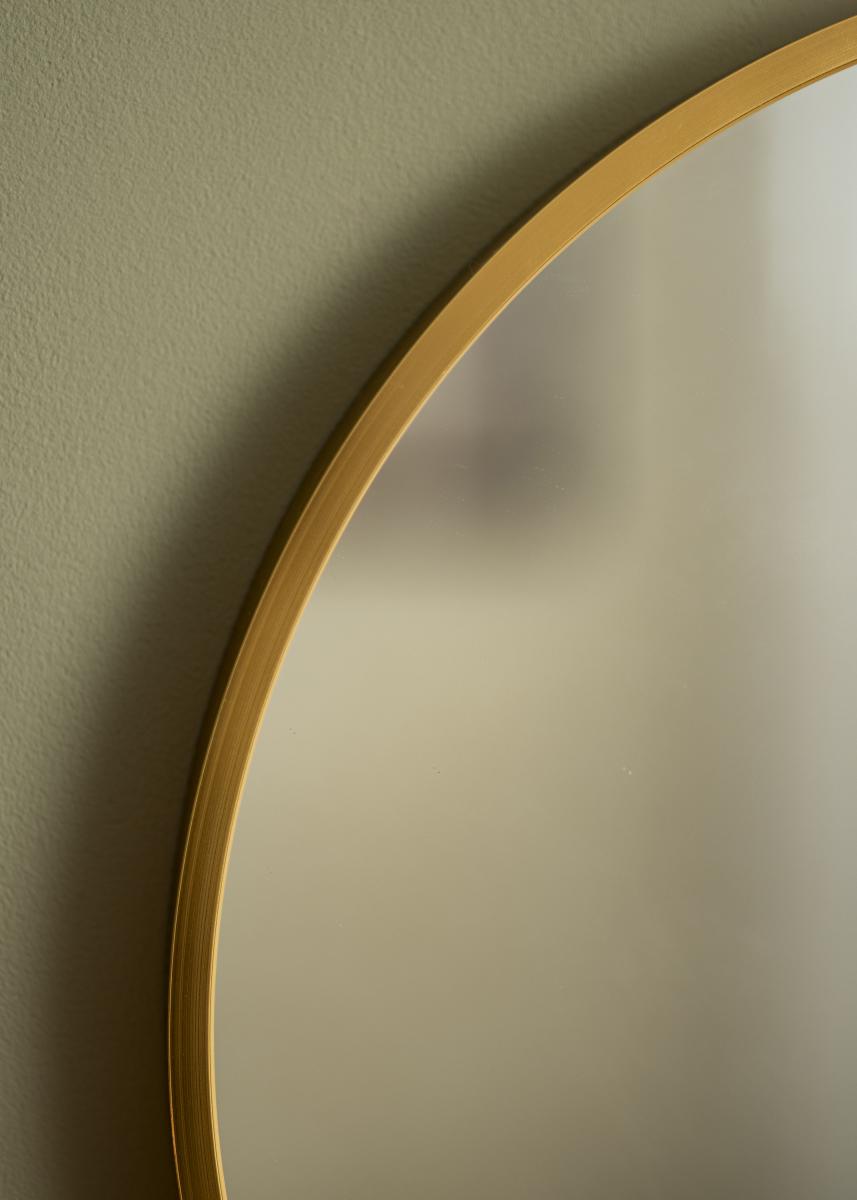 KAILA Round Mirror - Edge Gold 40 cm Ø