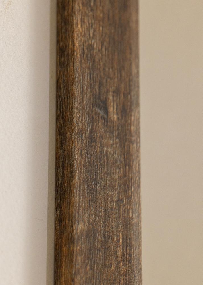 Ramme Fiorito Washed Oak 40x50 cm - Passepartout Hvit 30x40 cm