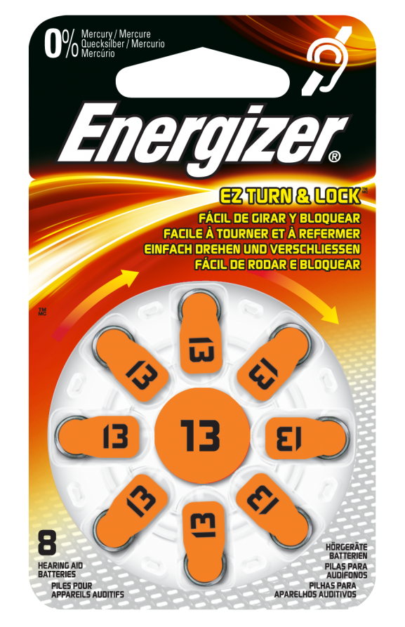 Energizer Høreapparatsbatteri Size 13 - 8pk