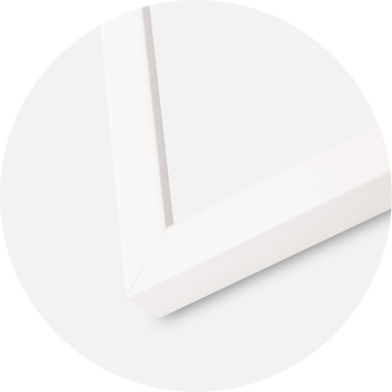 Bilderamme Hvit Bred 50 x 70 cm