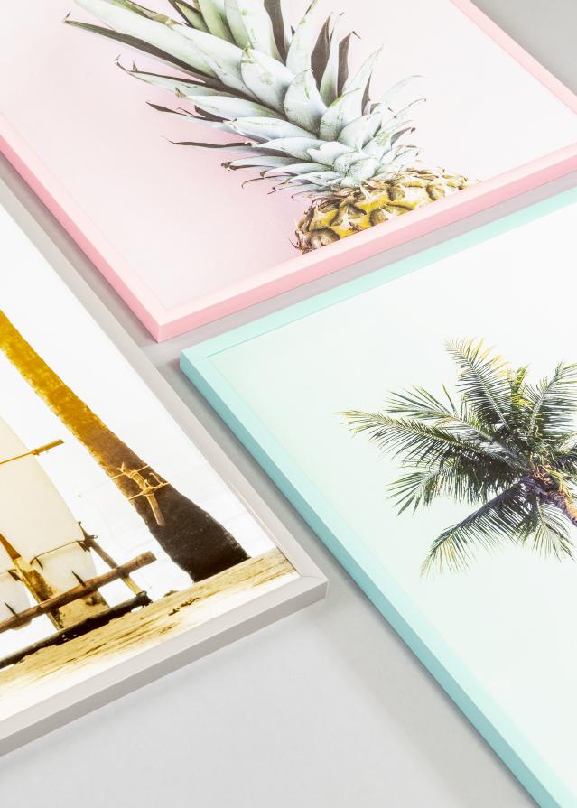 Ramme New Lifestyle Rosa 30x40 cm - Passepartout Hvit 8x12 inches