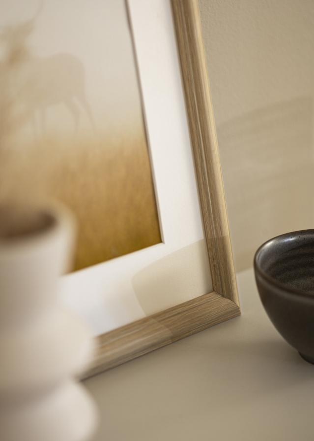 Ramme Västkusten Akrylglass Eik 24x30 inches (60,96x76,2 cm)