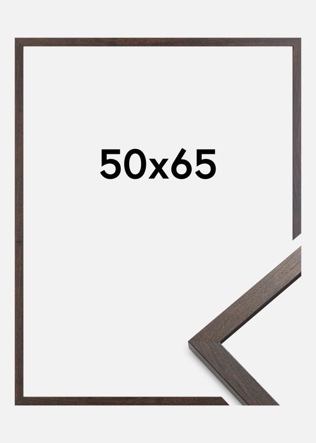 Ramme Trendy Akrylglass Valnøtt 50x65 cm