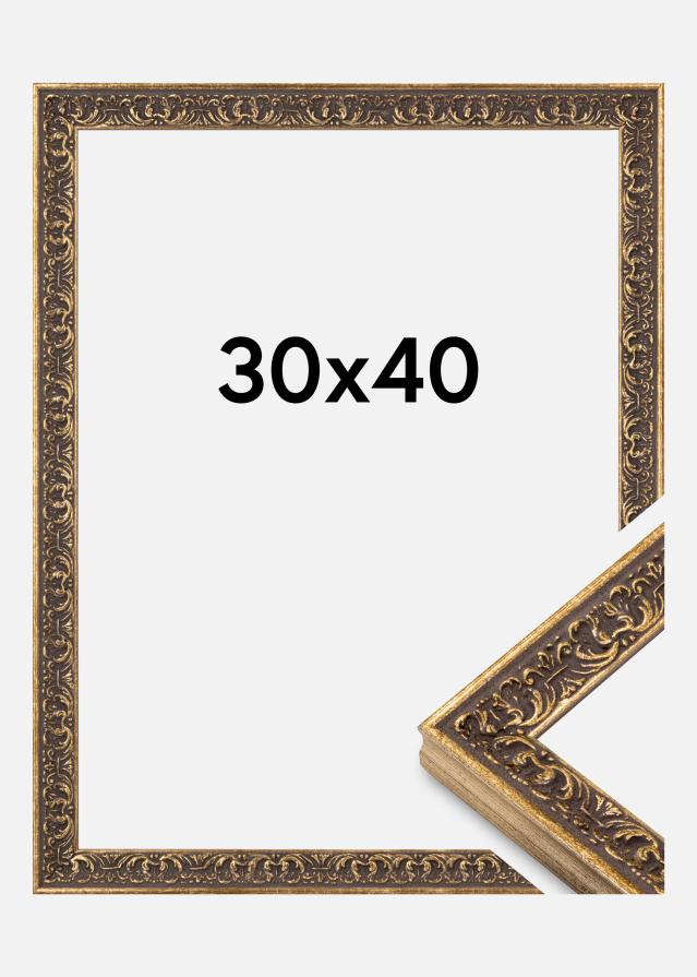 Ramme Amber Akrylglass Sølv 30x40 cm