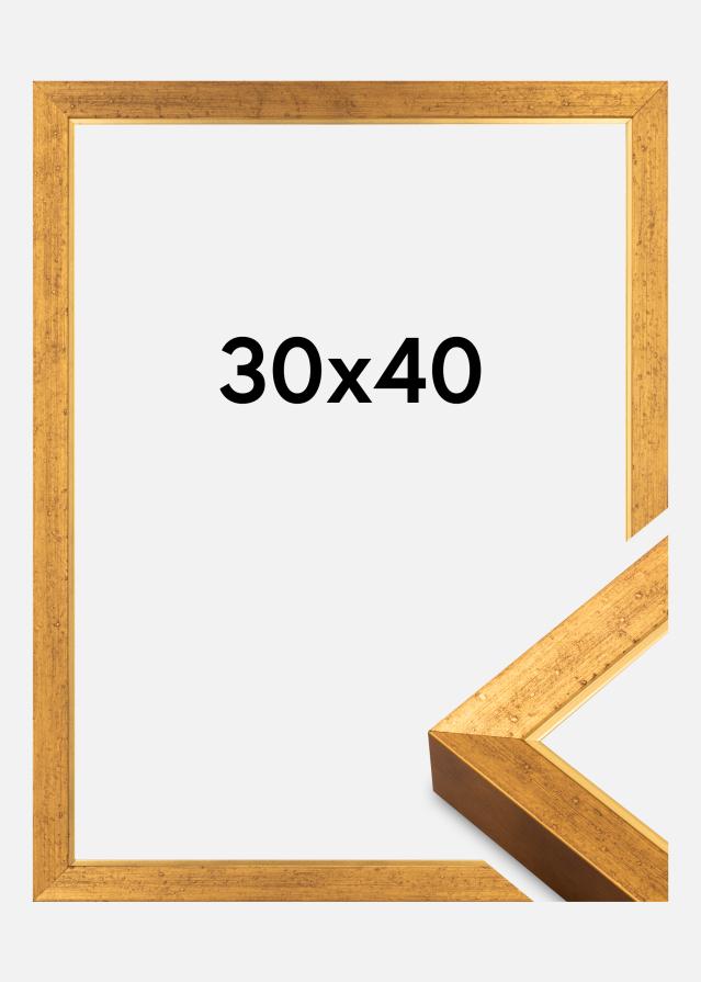 Ramme Brema Akrylglass Gull 30x40 cm