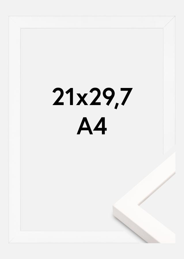 Ramme Brooke Akrylglass Hvit 21x29,7 cm (A4)