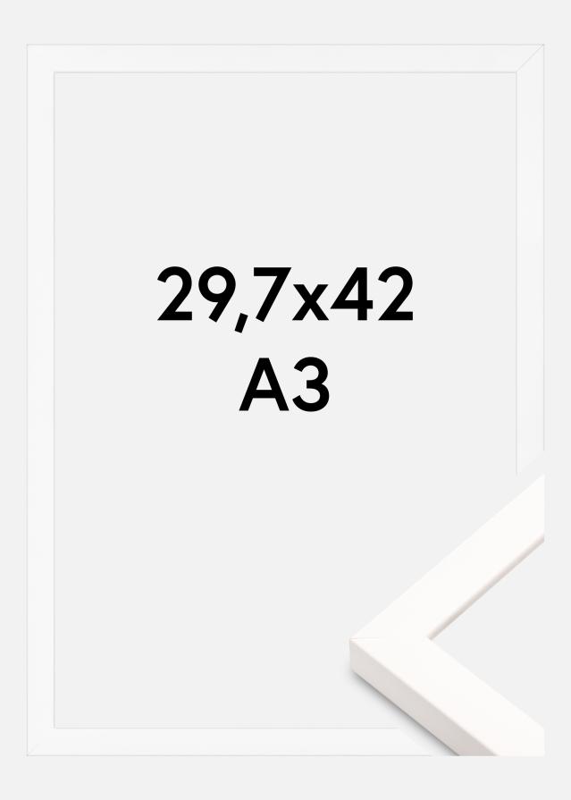 Ramme Brooke Akrylglass Hvit 29,7x42 cm (A3)