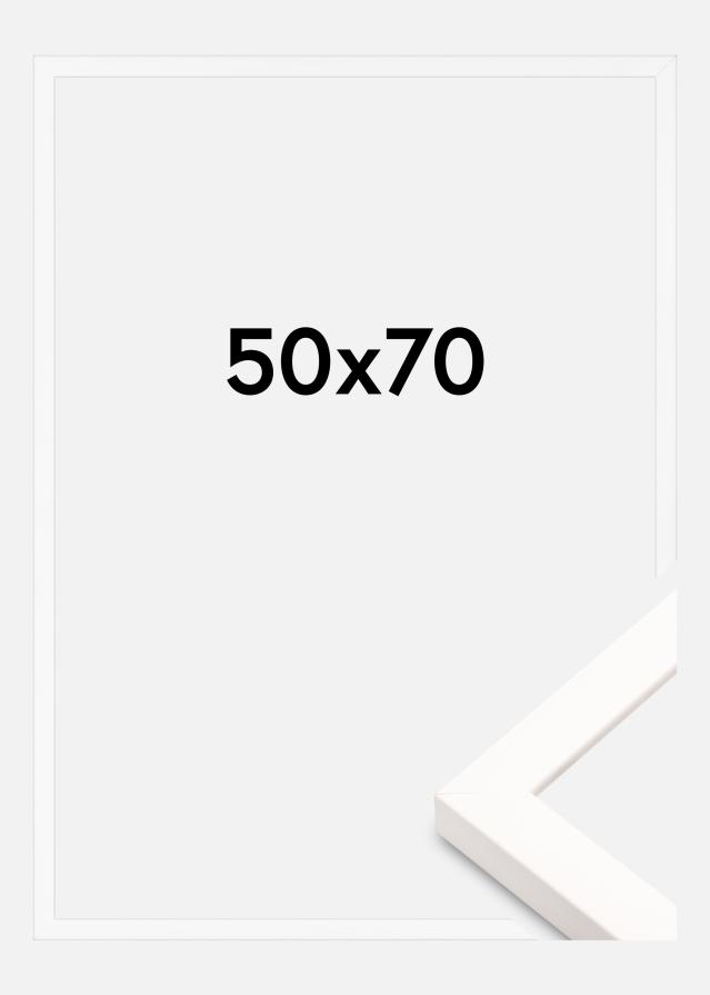 Ramme Brooke Akrylglass Hvit 50x70 cm