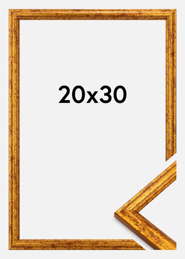 Ramme Claudia Akrylglass Gull 20x30 cm