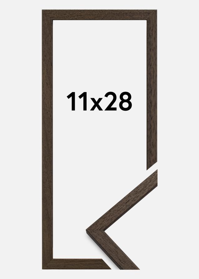 Ramme Edsbyn Akrylglass Valnøtt 11x28 cm