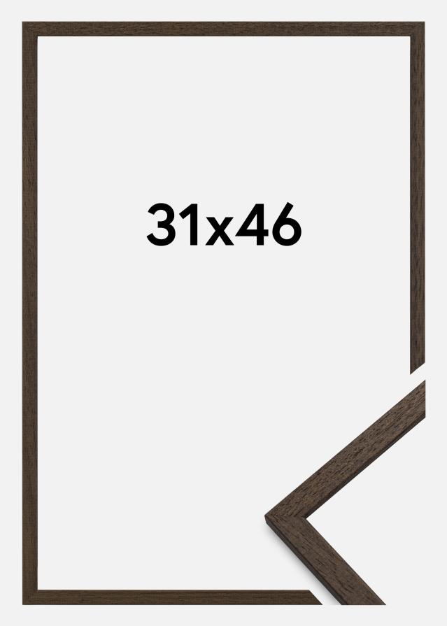 Ramme Edsbyn Akrylglass Valnøtt 31x46 cm