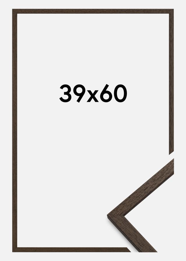 Ramme Edsbyn Akrylglass Valnøtt 39x60 cm