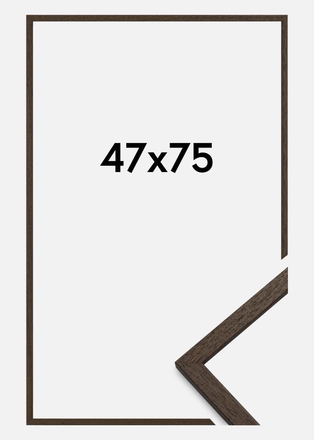 Ramme Edsbyn Akrylglass Valnøtt 47x75 cm