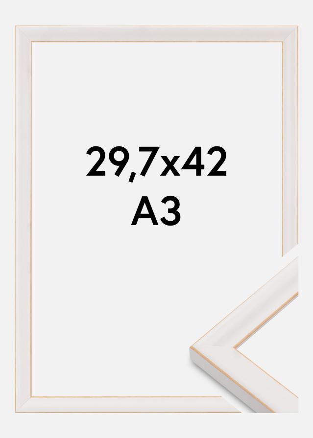 Ramme Marie Claire Akrylglass Hvit 29,7x42 cm (A3)