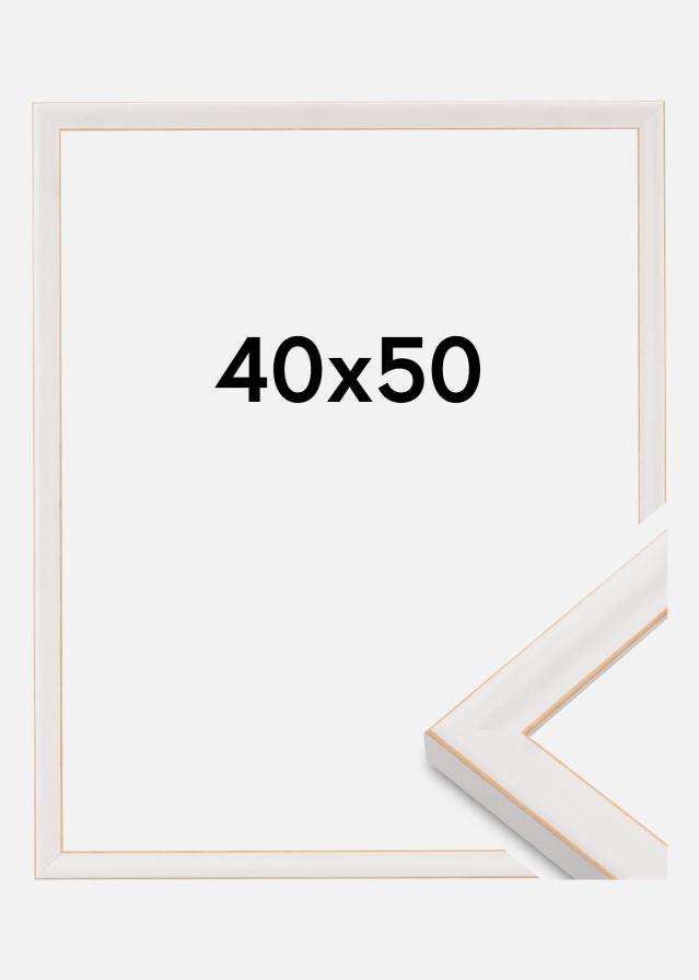 Ramme Marie Claire Akrylglass Hvit 40x50 cm