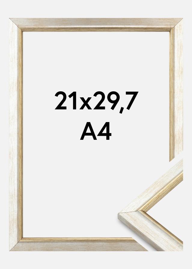 Ramme Marisa Akrylglass Sølv 21x29,7 cm (A4)