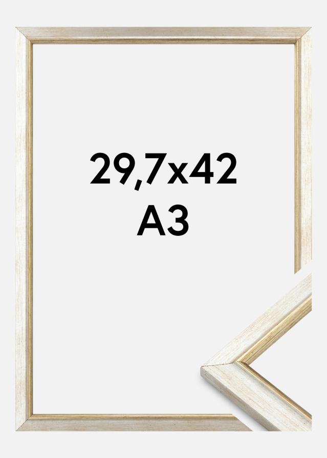 Ramme Marisa Akrylglass Sølv 29,7x42 cm (A3)