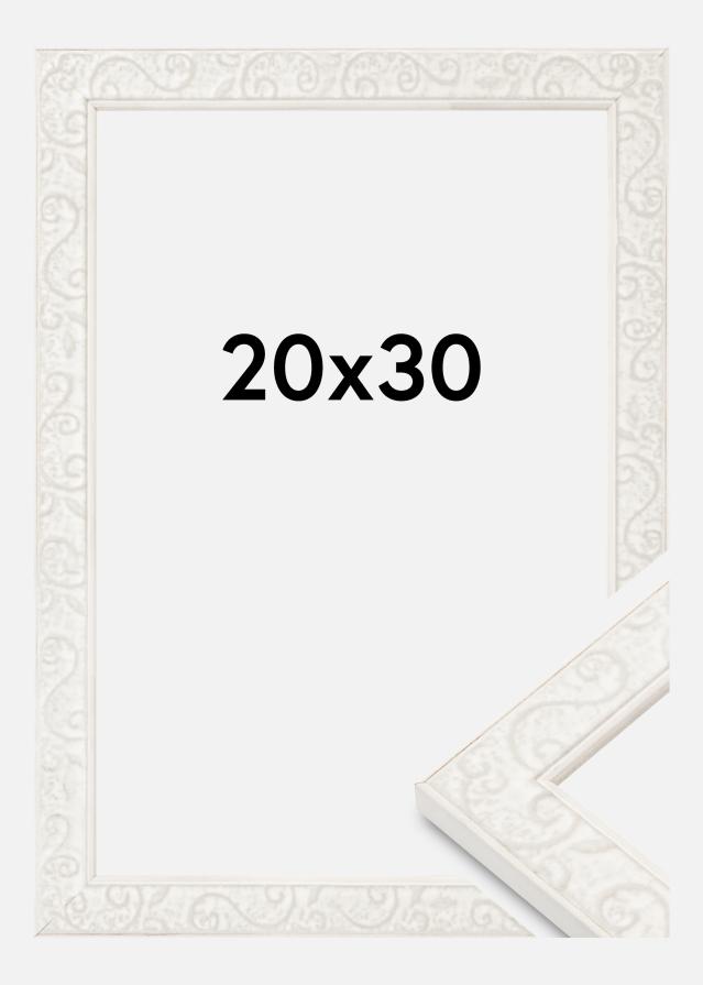 Ramme Milton Akrylglass Hvit 20x30 cm