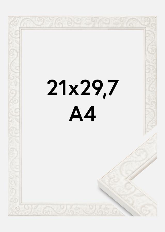 Ramme Milton Akrylglass Hvit 21x29,7 cm (A4)