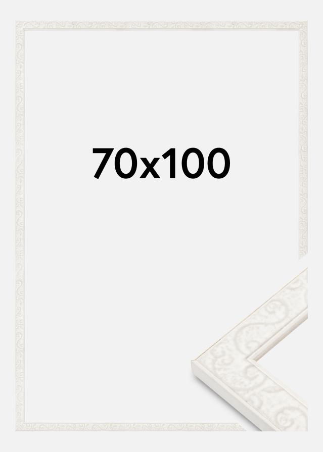 Ramme Milton Akrylglass Hvit 70x100 cm