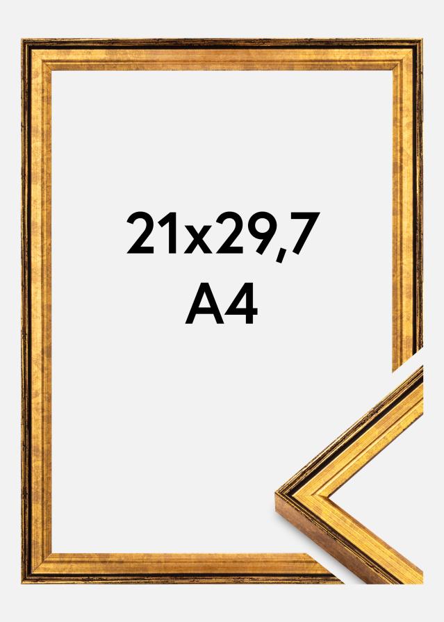 Ramme Ringa Akrylglass Gull 21x29,7 cm (A4)
