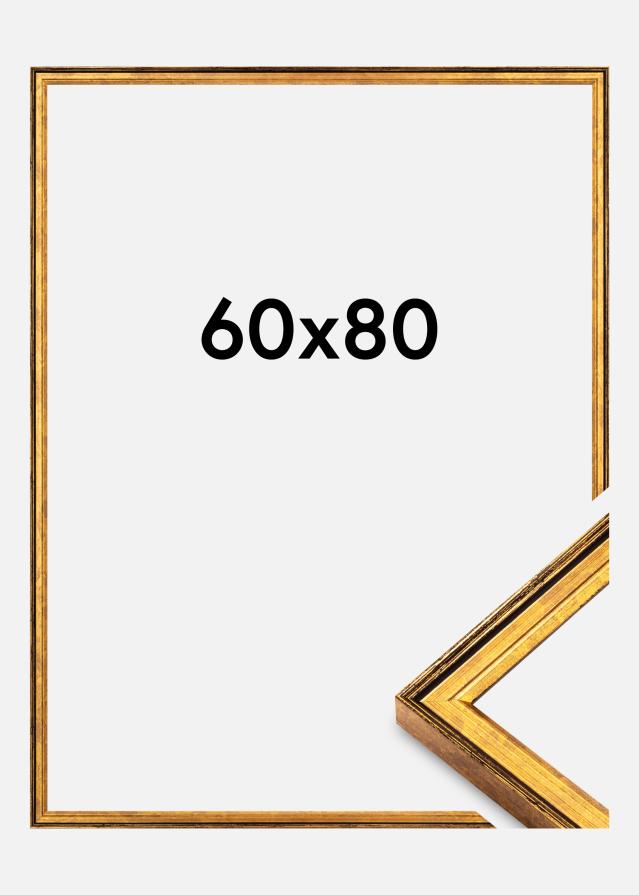 Ramme Ringa Akrylglass Gull 60x80 cm