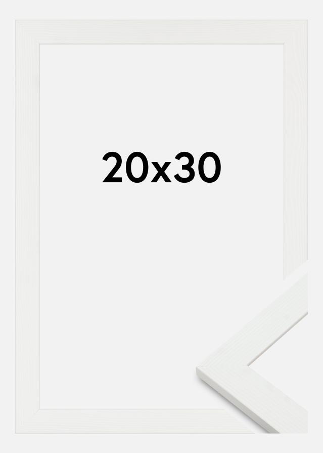 Ramme Sandra Akrylglass Hvit 20x30 cm
