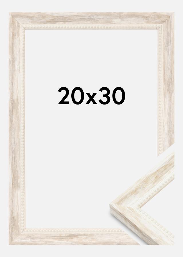 Ramme Soledad Akrylglass Hvit 20x30 cm