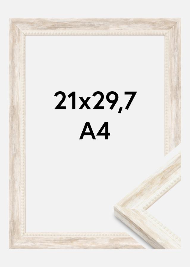 Ramme Soledad Akrylglass Hvit 21x29,7 cm (A4)