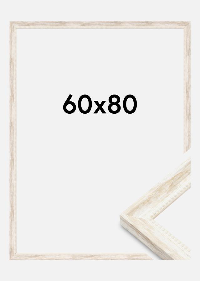 Ramme Soledad Akrylglass Hvit 60x80 cm