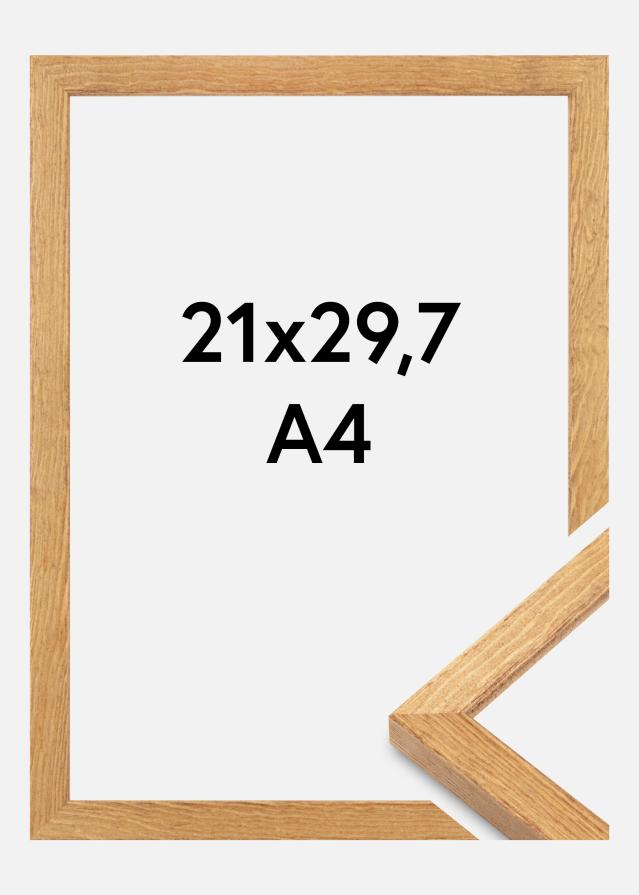 Ramme Tulipa Akrylglass Massiv eik 21x29,7 cm (A4)