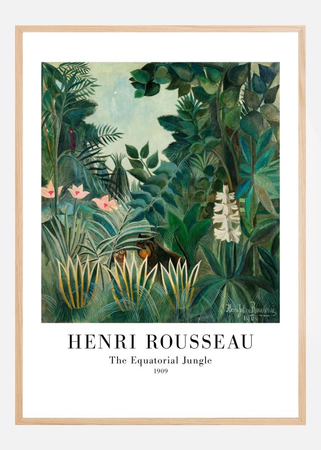 The Equatorial Jungle Plakat