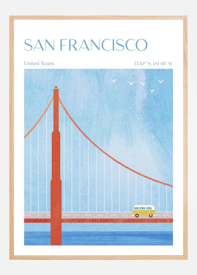 San Francisco Plakat
