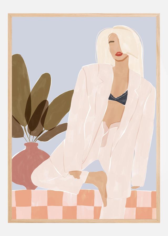 Too Lazy To Yoga Plakat