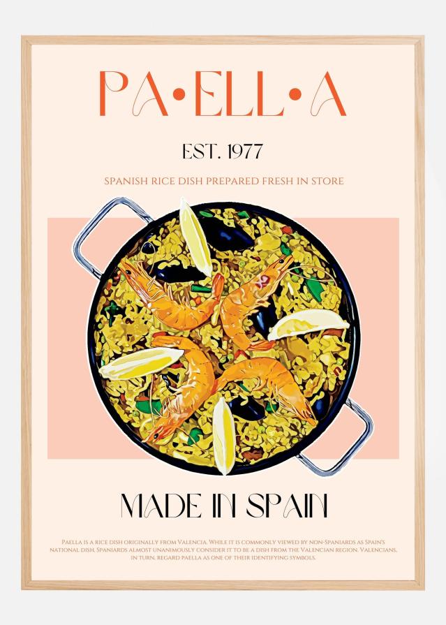 Paella Plakat