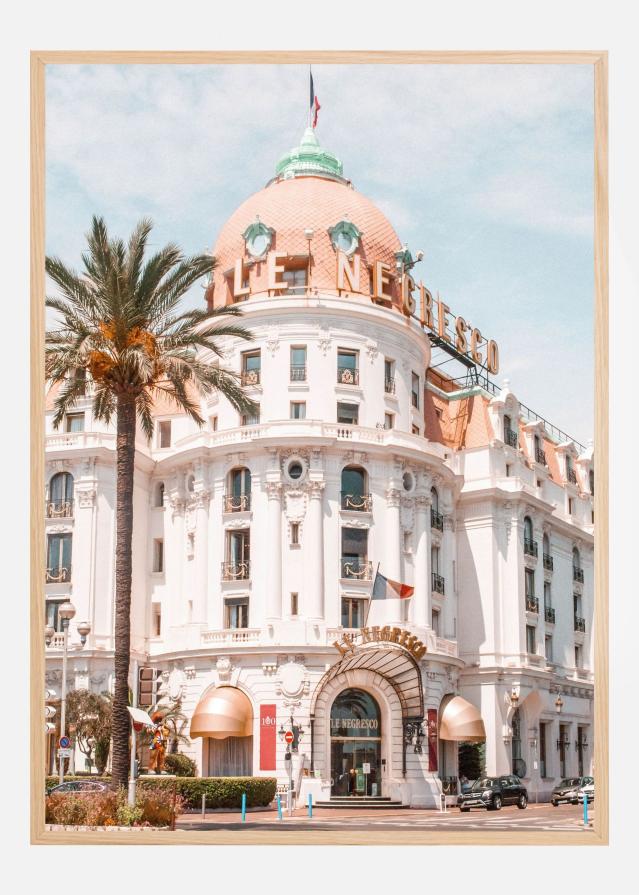 French Riviera Building Plakat