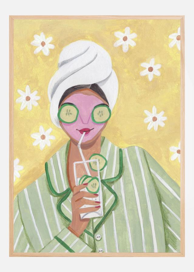 Woman Relax Time Plakat