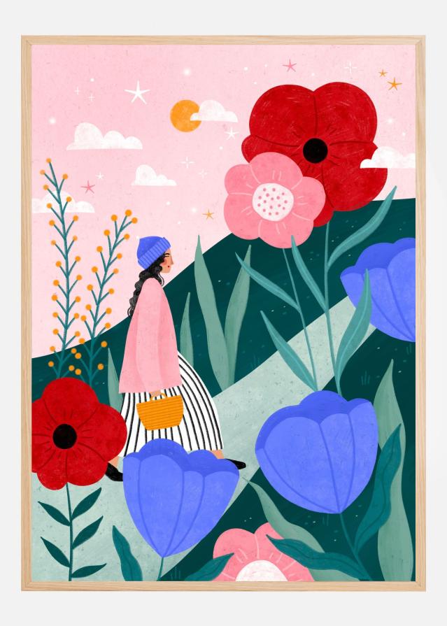 Flower Walk Plakat