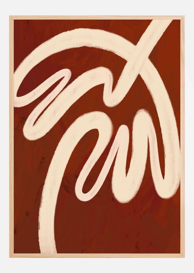 Simple Palm Tree Plakat