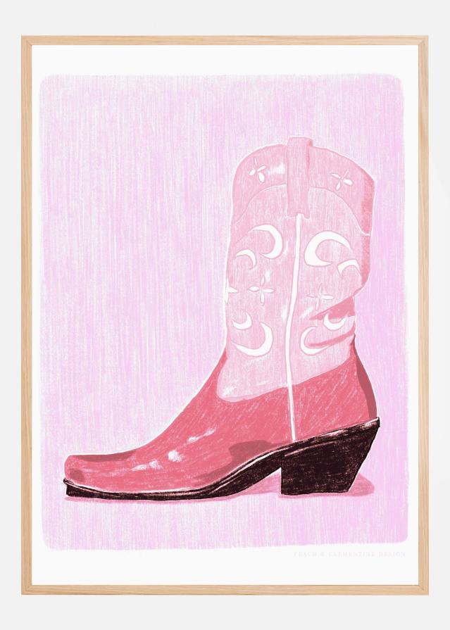 Pac Cowgirlboot Plakat