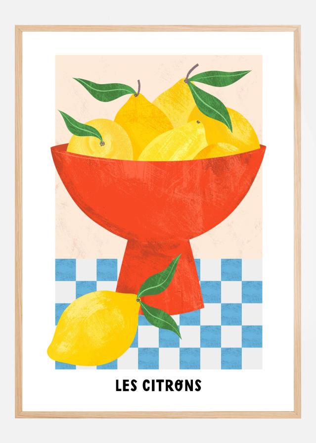 Les Citrons Plakat