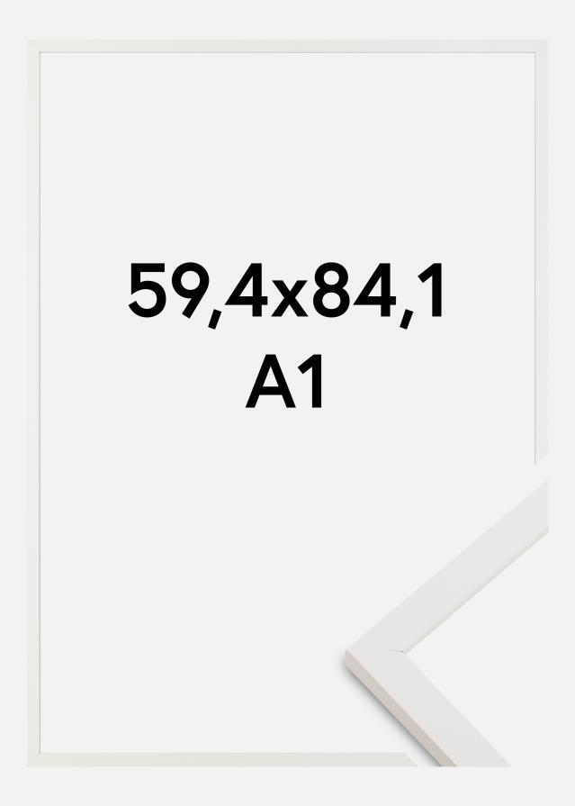 Ramme Trendy Akrylglass Hvit 59,4x84,1 cm (A1)