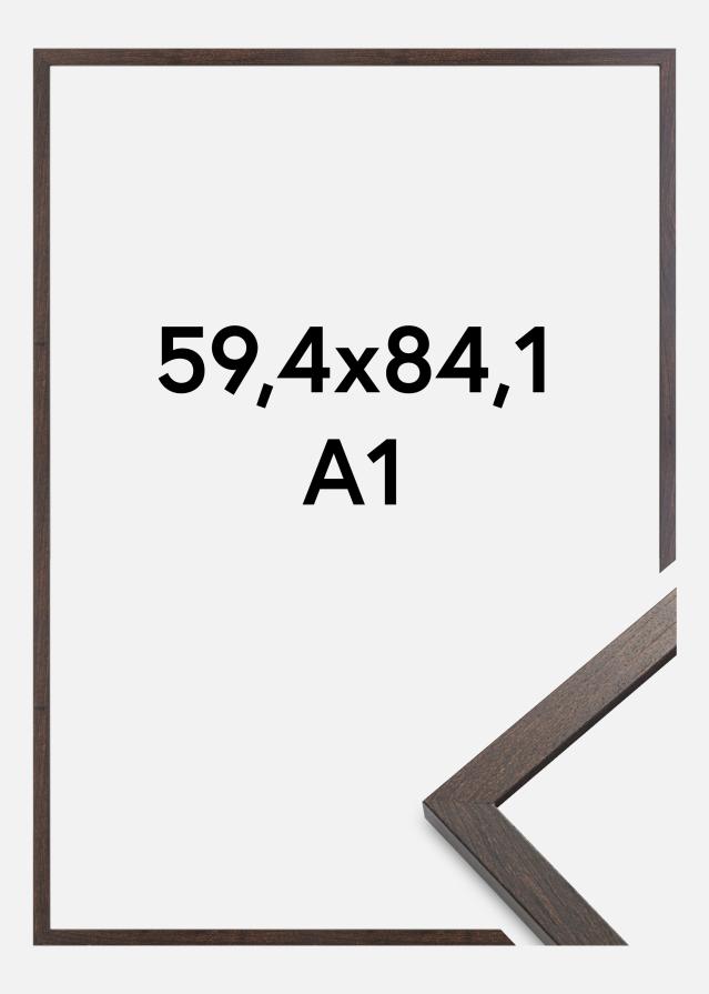 Ramme Trendy Akrylglass Valnøtt 59,4x84,1 cm (A1)