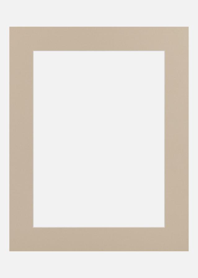 Passepartout Fossil (Hvit kjerne) 50x70 cm (39x59)