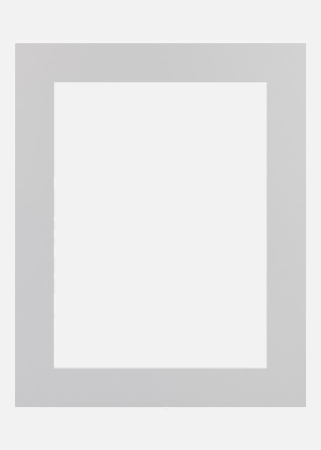 Passepartout Glacier (Hvit kjerne) 15x20 cm (9x14)