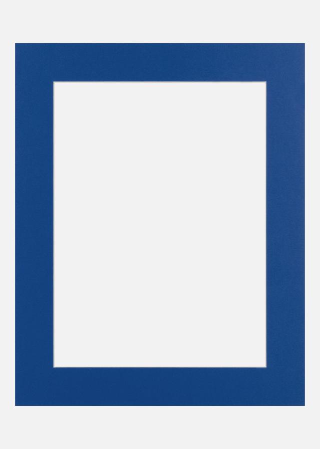 Passepartout Blue Wave (Hvit kjerne) 15x20 cm (9x14)